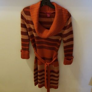 Multi-colored Sweater dress (M)